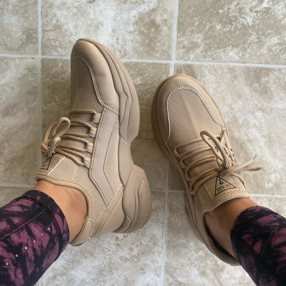 Women's Beige Sneakers